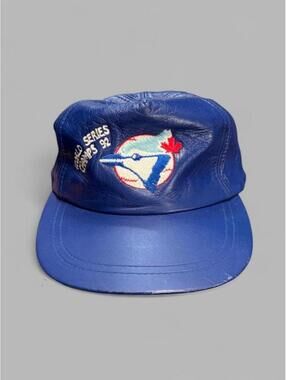 1992 Blue Jays MLB Champ Leather Hat